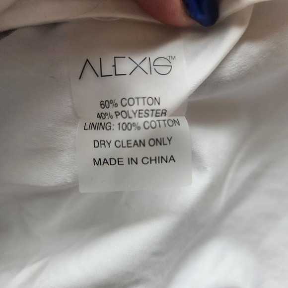 Alexis Farah High Neck Sleeveless Dress in Santorini Embroidery  Size‎ Small - Picture 8 of 13